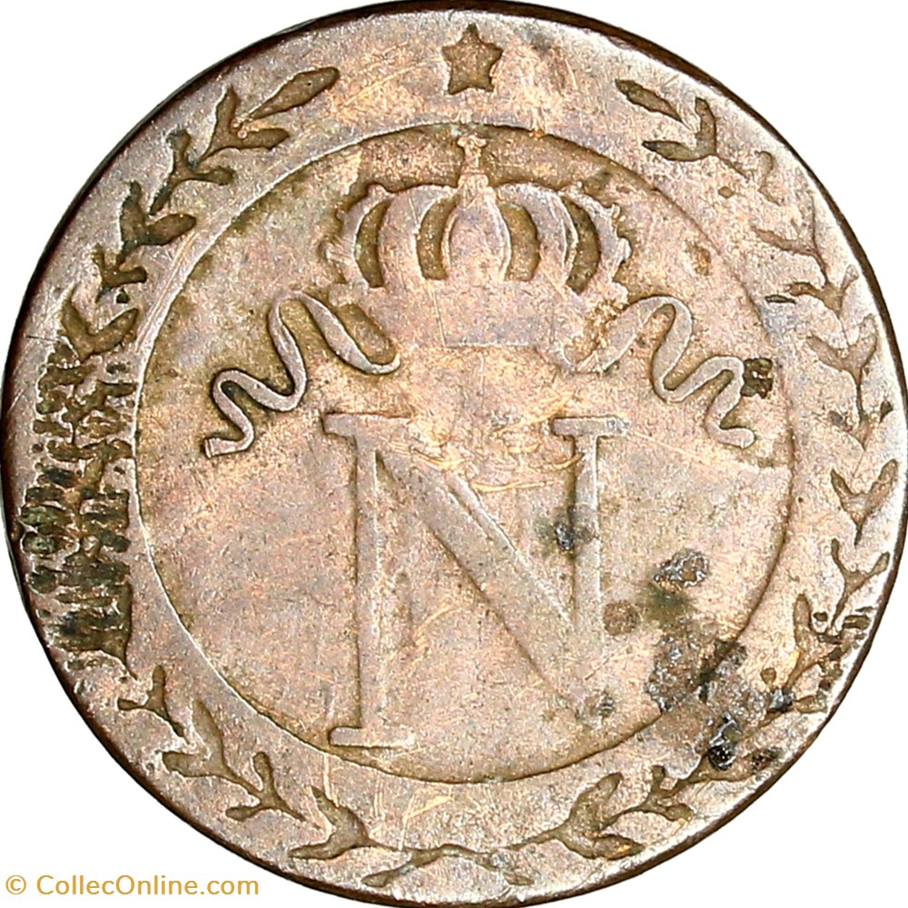 monnaies monde france 10 cent a n couronnee napoleon ier 1809 toulouse
