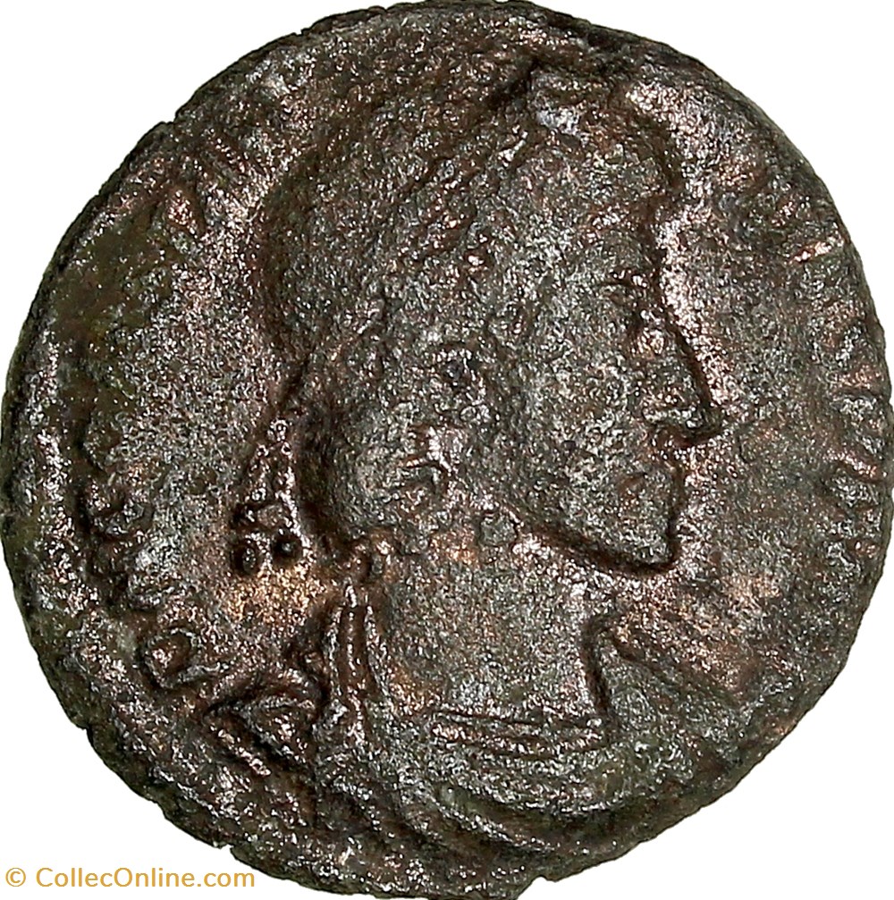 Maiorina de Constance II, Fel Temp Reparatio, 355-361, Aquilée monnaies antiques romaines imperiales et republicaines maiorina de constance ii fel temp reparatio 355 361 aquilee
