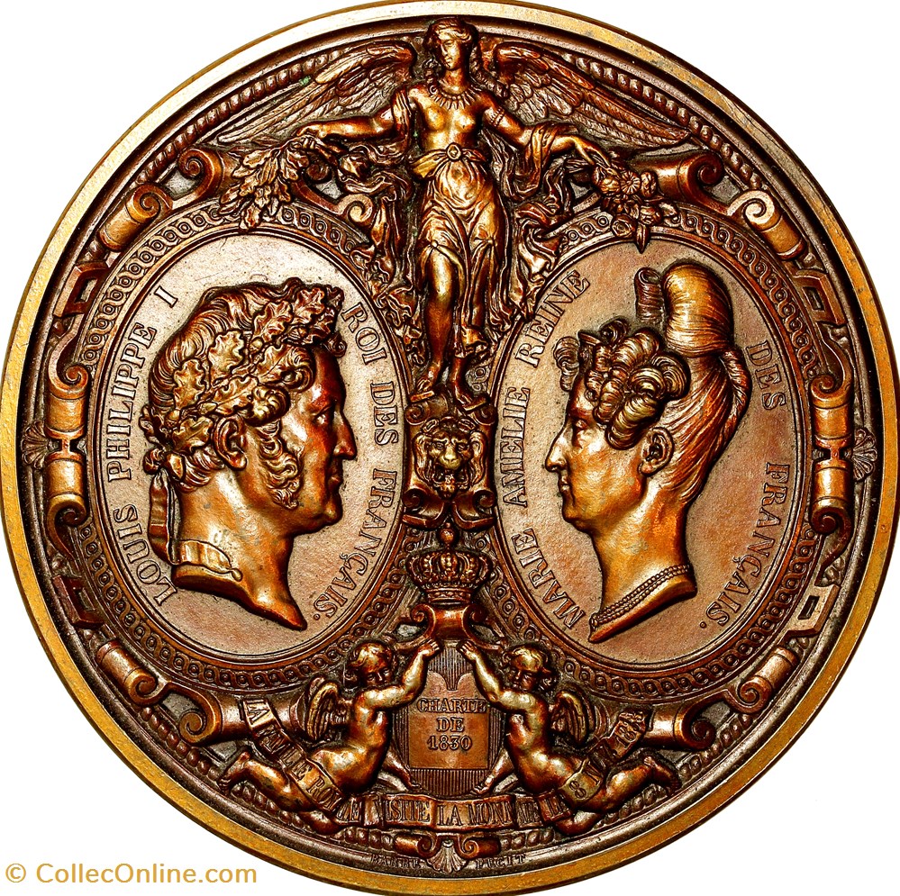 medailles france medaille de la visite de la famille royale a la monnaie 1833 apres 1880