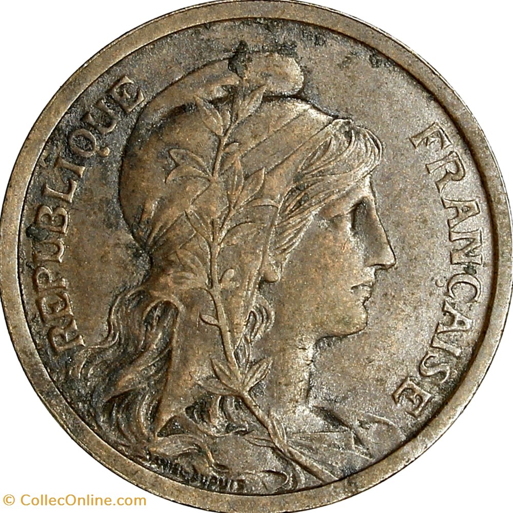 2 centimes Daniel-Dupuis, IIIe République, 1899 monnaies france modernes 2 centimes daniel dupuis iiie republique 1899