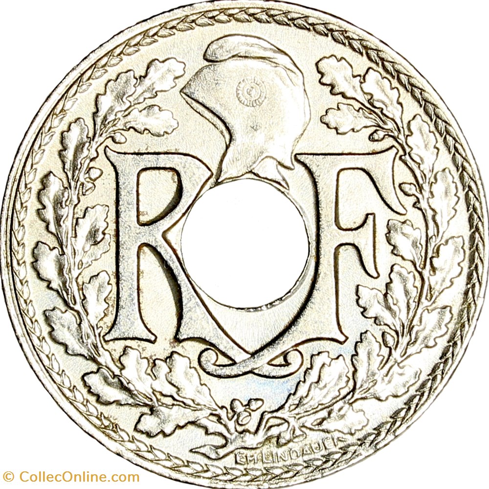 10 centimes Lindauer, IIIe République, 1919 monnaies monde france 10 centimes lindauer iiie republique 1919