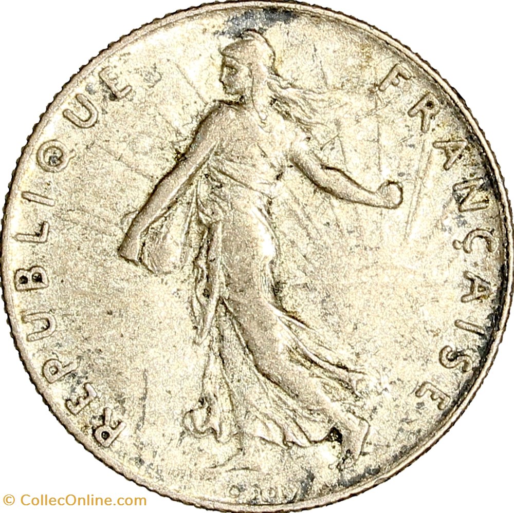 50 centimes Semeuse, IIIe République, 1915 monnaies monde france 50 centimes semeuse iiie republique 1915