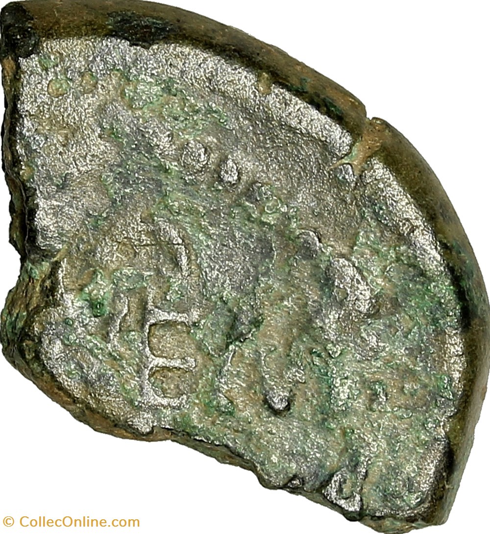 Dupondius de Nîmes, Auguste et Agrippa, groupe ind., 16/15 AC. - 14., Nîmes monnaies antiques romaines republicaines imperiales dupondius de nimes auguste et agrippa groupe ind 16 15 ac 14 nimes