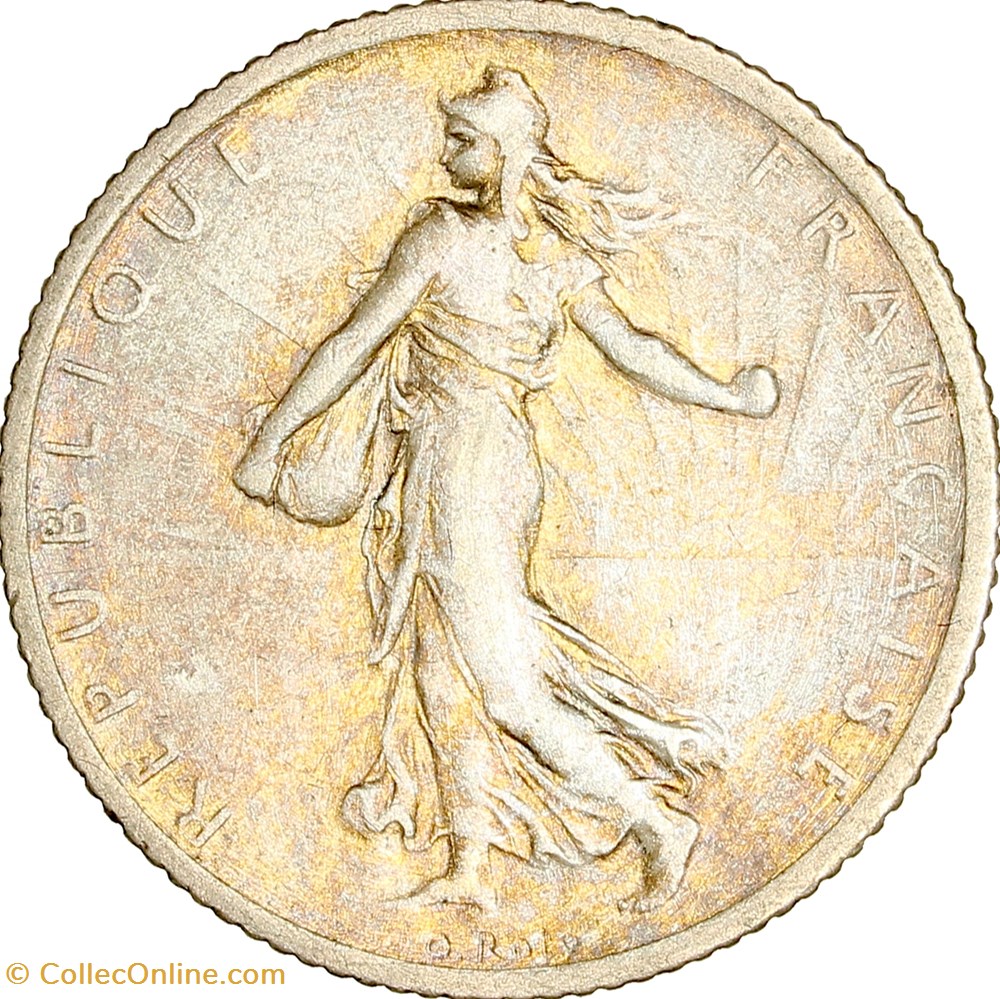 1 franc Semeuse, IIIe République, 1911 monnaies monde france 1 franc semeuse iiie republique 1911