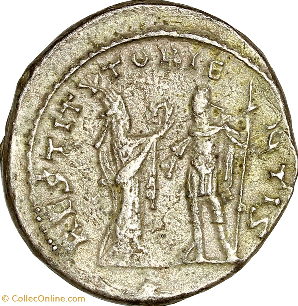 Antoninien de Valérien Ier, Oriens et Valérien, 256 - été 258, Samosate monnaies antiques romaines imperiales republicaines antoninien de valerien ier oriens et valerien 256 ete 258 samosate