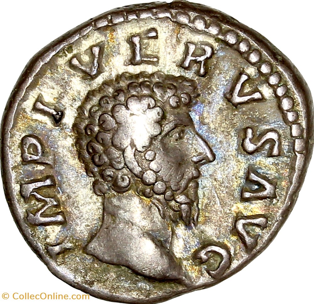 Denier de Lucius Verus, Providentia, 162-163, Rome monnaies antiques romaines imperiales et republicaines denier de lucius verus providentia 162 163 rome