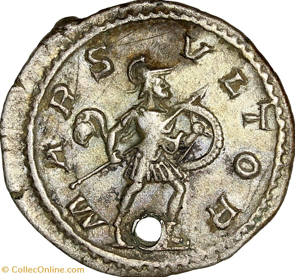 Denier de Sévère Alexandre, Mars, 232, Rome monnaies antiques romaines imperiales et republicaines denier de severe alexandre mars 232 rome