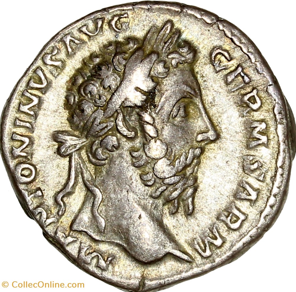 Denier de Marc Aurèle, Trophée, 176-177, Rome monnaies antiques romaines imperiales et republicaines denier de marc aurele trophee 176 177 rome
