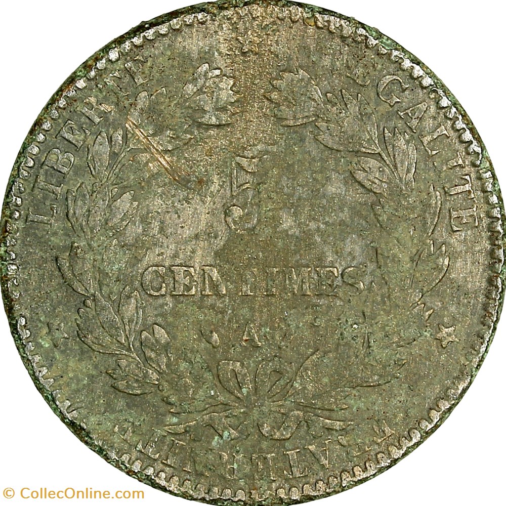 5 centimes Cérès, IIIe République, 1886, Paris monnaies monde france 5 centimes ceres iiie republique 1886 paris