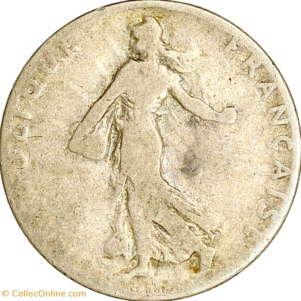 50 centimes Semeuse, IIIe République, 1905 monnaies monde france 50 centimes semeuse iiie republique 1905