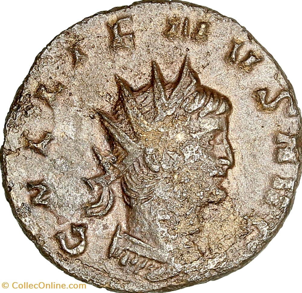 monnaies antiques romaines imperiales et republicaines antoninien de gallien chevre 267 268 rome
