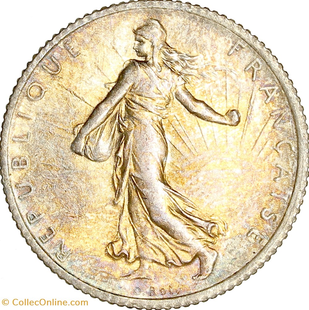 1 franc Semeuse, IIIe République, 1916 monnaies monde france 1 franc semeuse iiie republique 1916