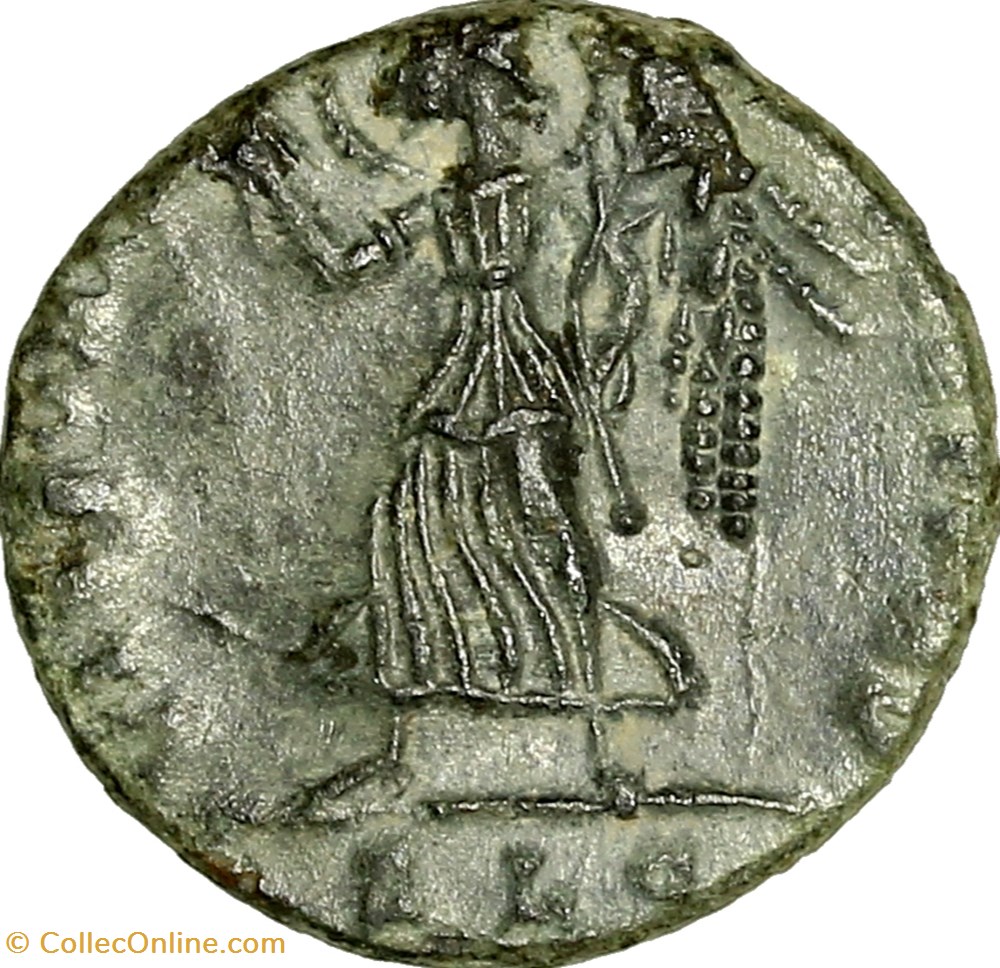 monnaies antiques romaines imperiales et republicaines centenionalis de constans victoria 342 lyon