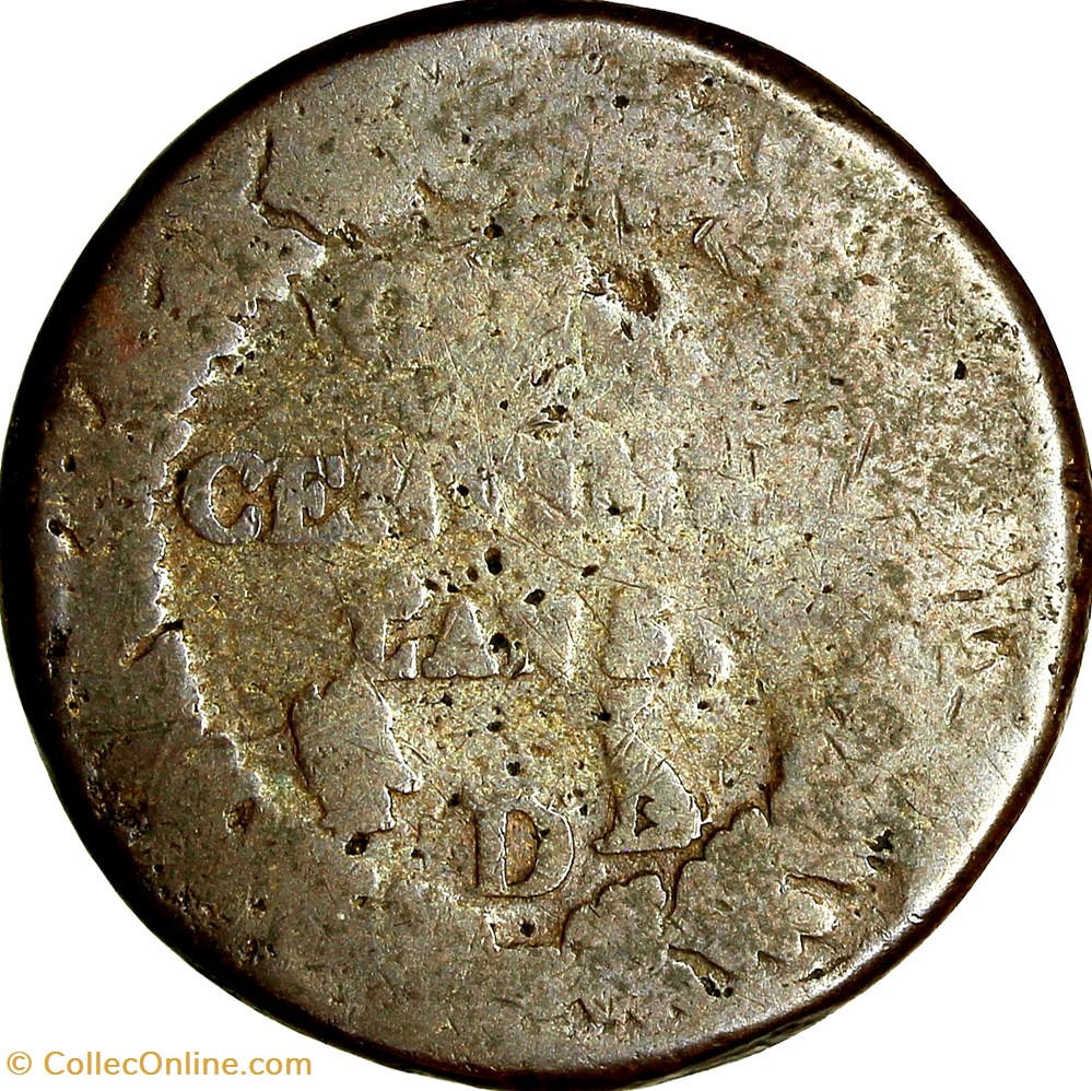 Cinq centimes Dupré, grand module, le Directoire, an 5, Lyon monnaies monde france cinq centimes dupre grand module le directoire an 5 lyon