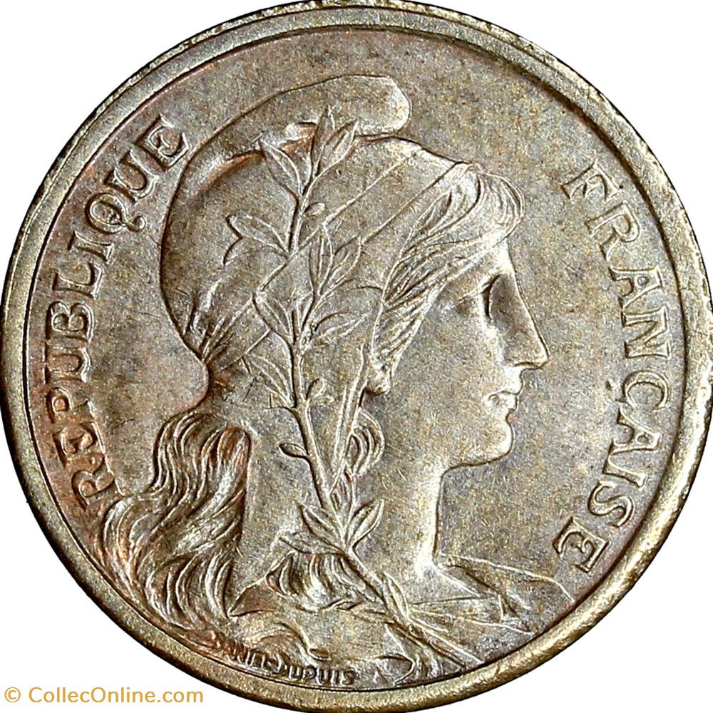 2 centimes Daniel-Dupuis, IIIe République, 1910 monnaies france modernes 2 centimes daniel dupuis iiie republique 1910