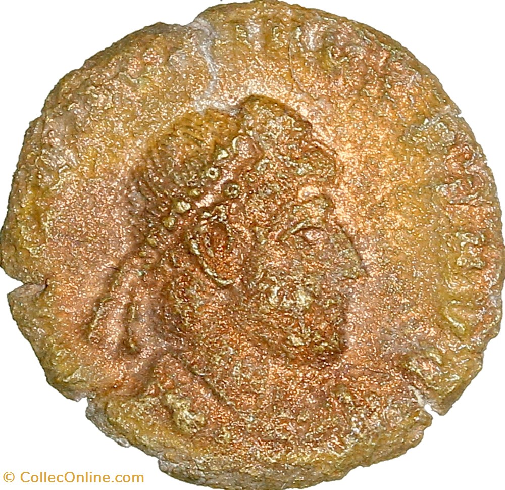 Nummus de Gratien, Gloria Romanorum, 367-375, Siscia monnaies antiques romaines imperiales et republicaines nummus de gratien gloria romanorum 367 375 siscia