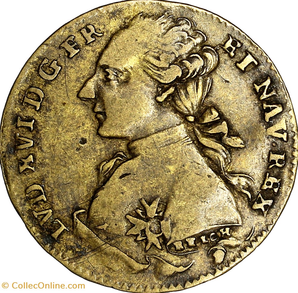 Jeton de Nuremberg, Louis XVI, non daté monnaies jetons mereaux jeton de nuremberg louis xvi non date