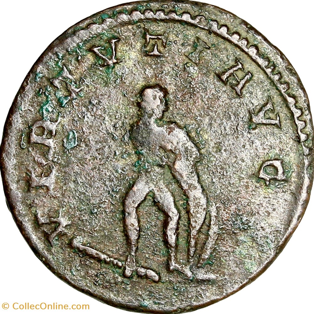 Aurelianus de Maximien Hercule, Hercule, automne 289 - début 290, Lyon monnaies antiques romaines imperiales et republicaines aurelianus de maximien hercule hercule automne 289 debut 290 lyon