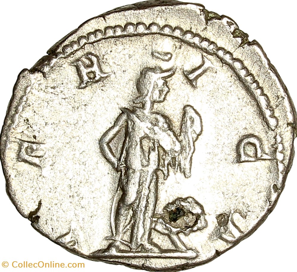 monnaies antiques romaines imperiales et republicaines denier de septime severe africa 207 rome
