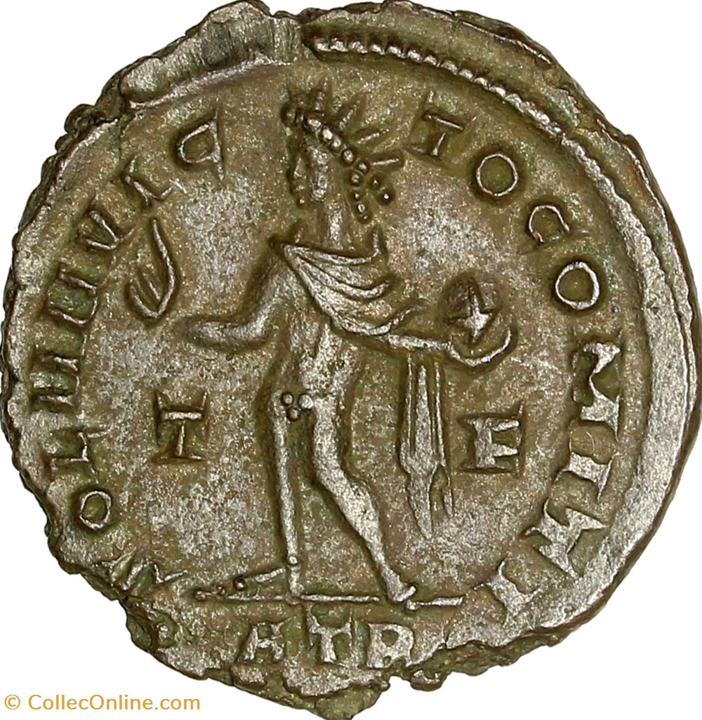 Follis de Constantin Ier, Sol, 316, Trèves monnaies antiques romaines imperiales et republicaines follis de constantin ier sol 316 treves