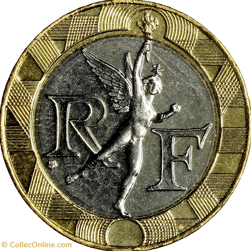 10 francs Génie de la Bastille, BU, 2001 monnaies monde france 10 francs genie de la bastille bu 2001
