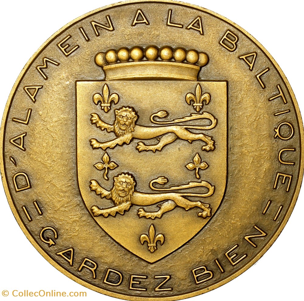 medailles france medaille de bernard montgomery 1946