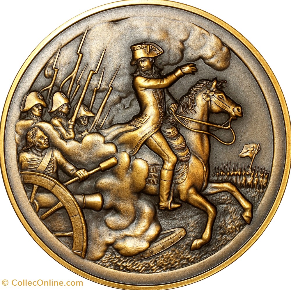 Batailles de Napoléon, Marengo, 1991 medailles france batailles de napoleon marengo 1991