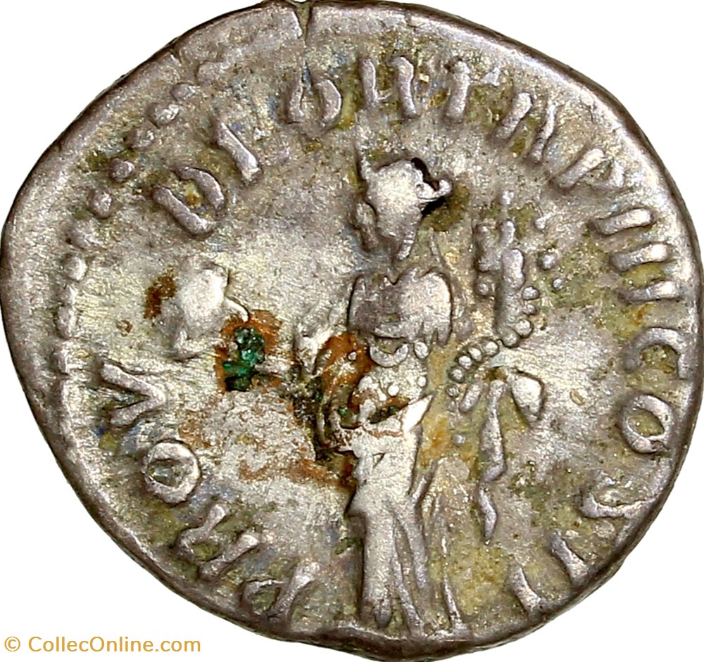 Denier de Lucius Verus, Providentia, 162-163, Rome monnaies antiques romaines imperiales et republicaines denier de lucius verus providentia 162 163 rome