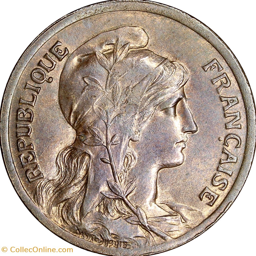 monnaies france modernes 10 centimes daniel dupuis iiie republique 1916
