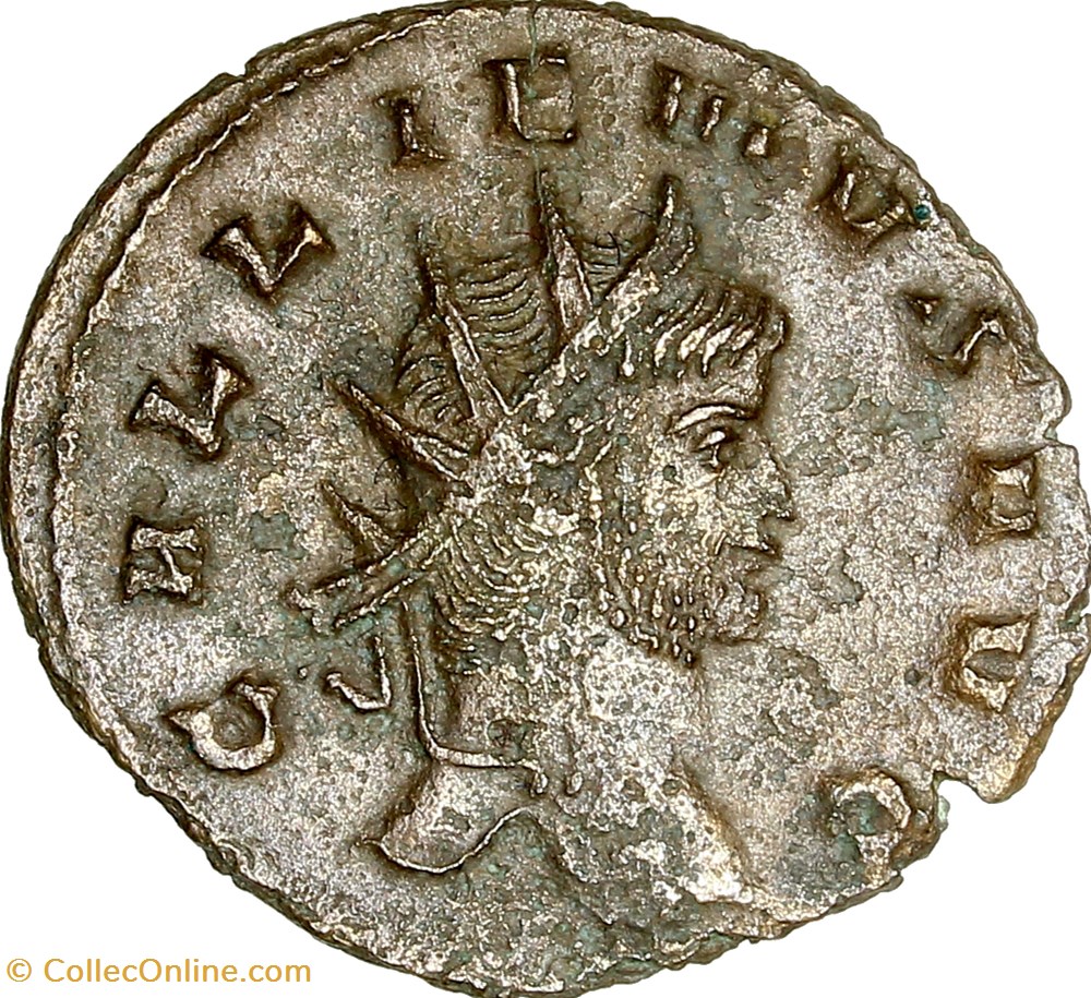 monnaies antiques romaines imperiales et republicaines antoninien de gallien chevre 267 268 rome