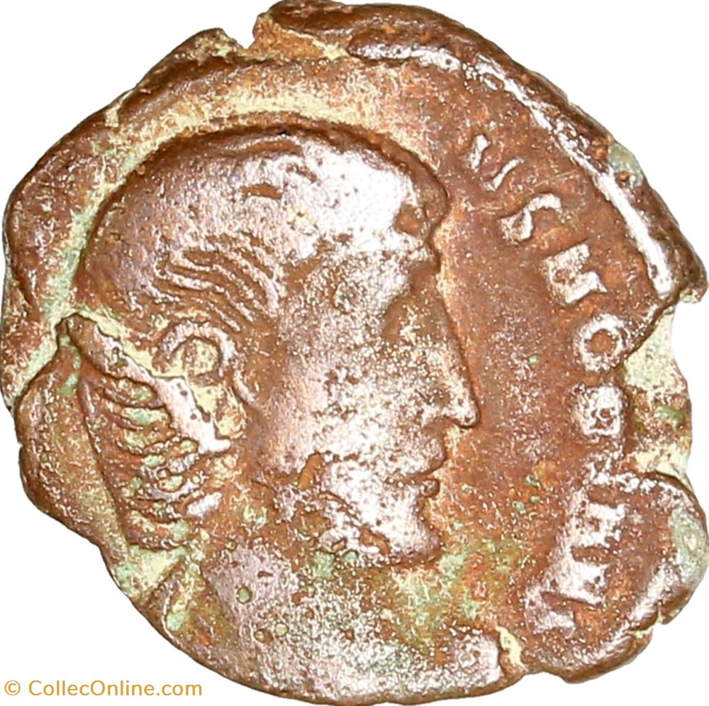 Maiorina réduite de Julien II césar, Julien II, 355-361, Thessalonique monnaies antiques romaines imperiales et republicaines maiorina reduite de julien ii cesar julien ii 355 361 thessalonique