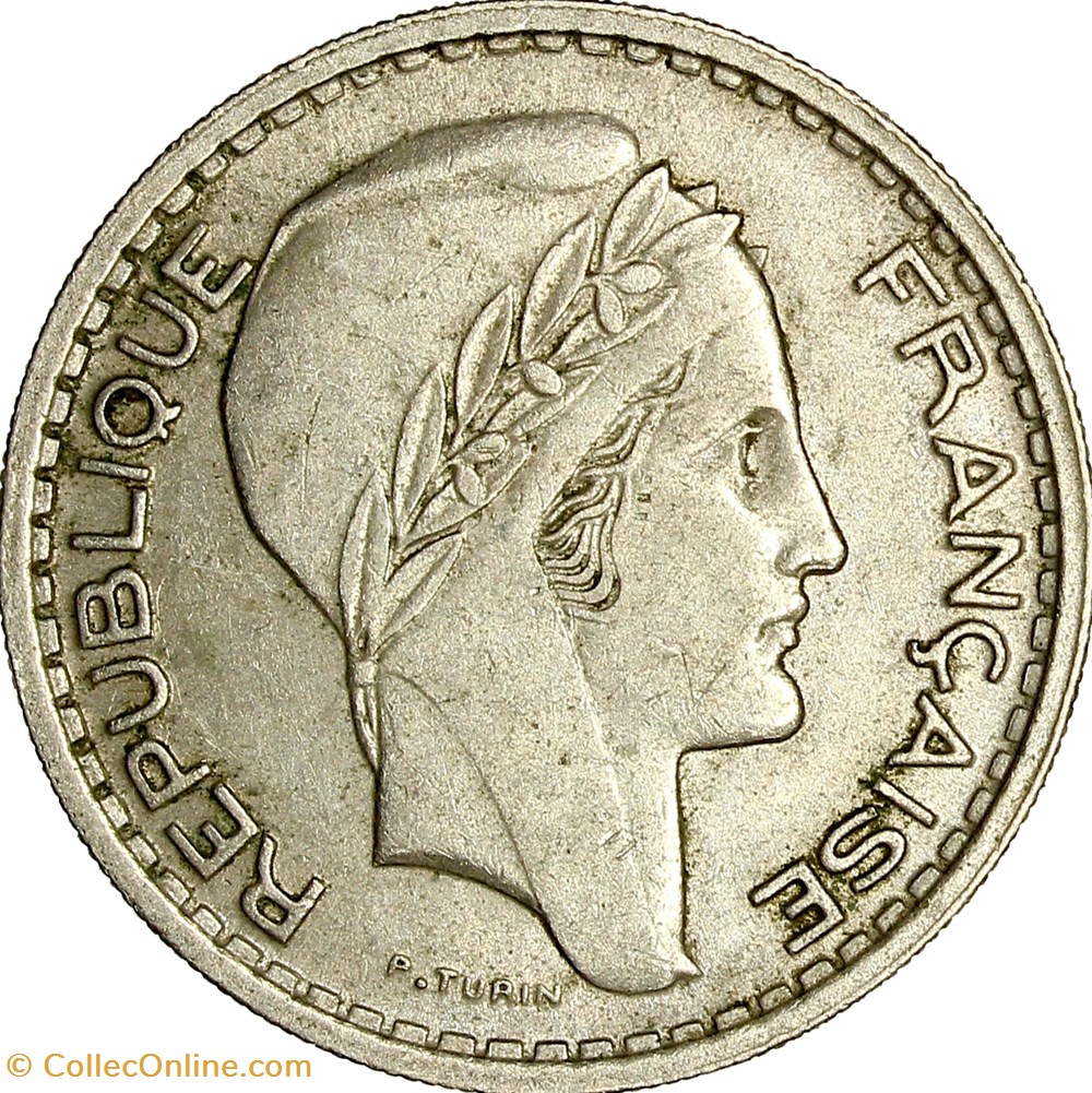 monnaies monde france 10 francs turin petite tete ive republique 1947 beaumont le roger