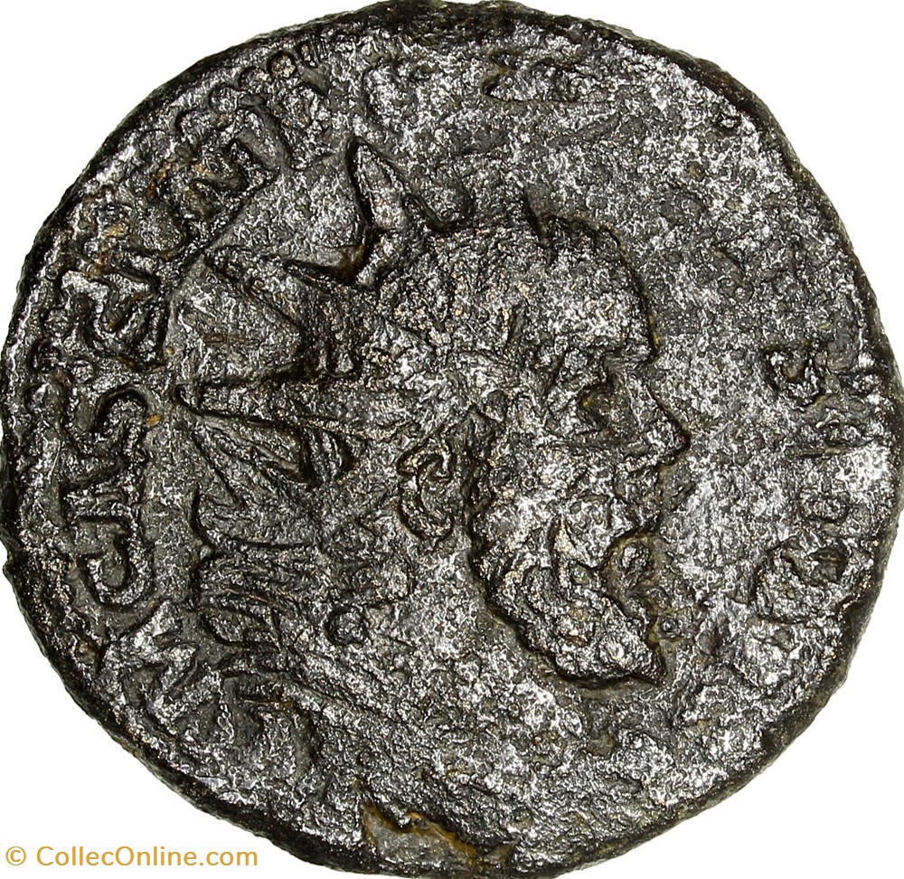 monnaies antiques romaines imperiales et republicaines double sesterce de postume galere mi 263 266 atelier ii