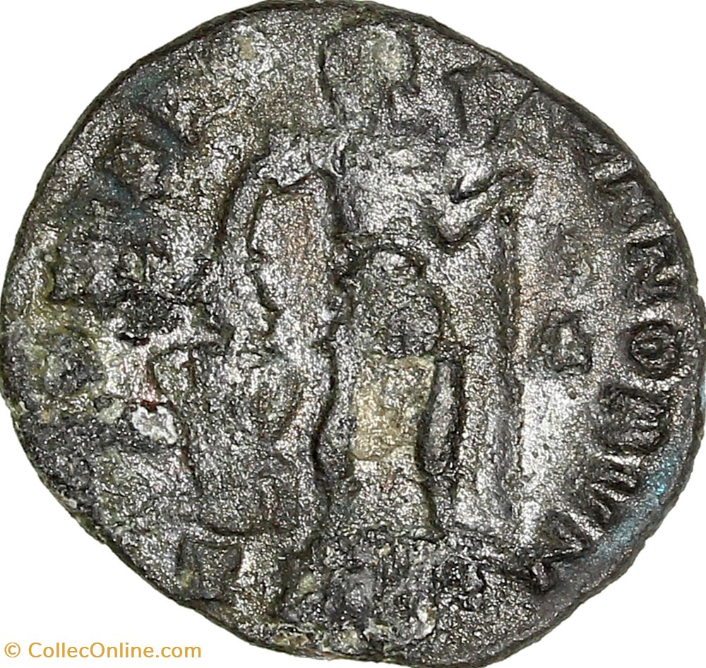 monnaies antiques romaines imperiales et republicaines nummus de valens gloria romanorum 367 375 thessalonique