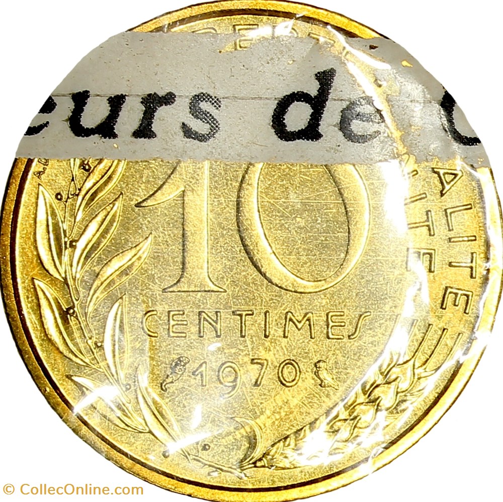 10 centimes Marianne, FDC, 1970 monnaies monde france 10 centimes marianne fdc 1970