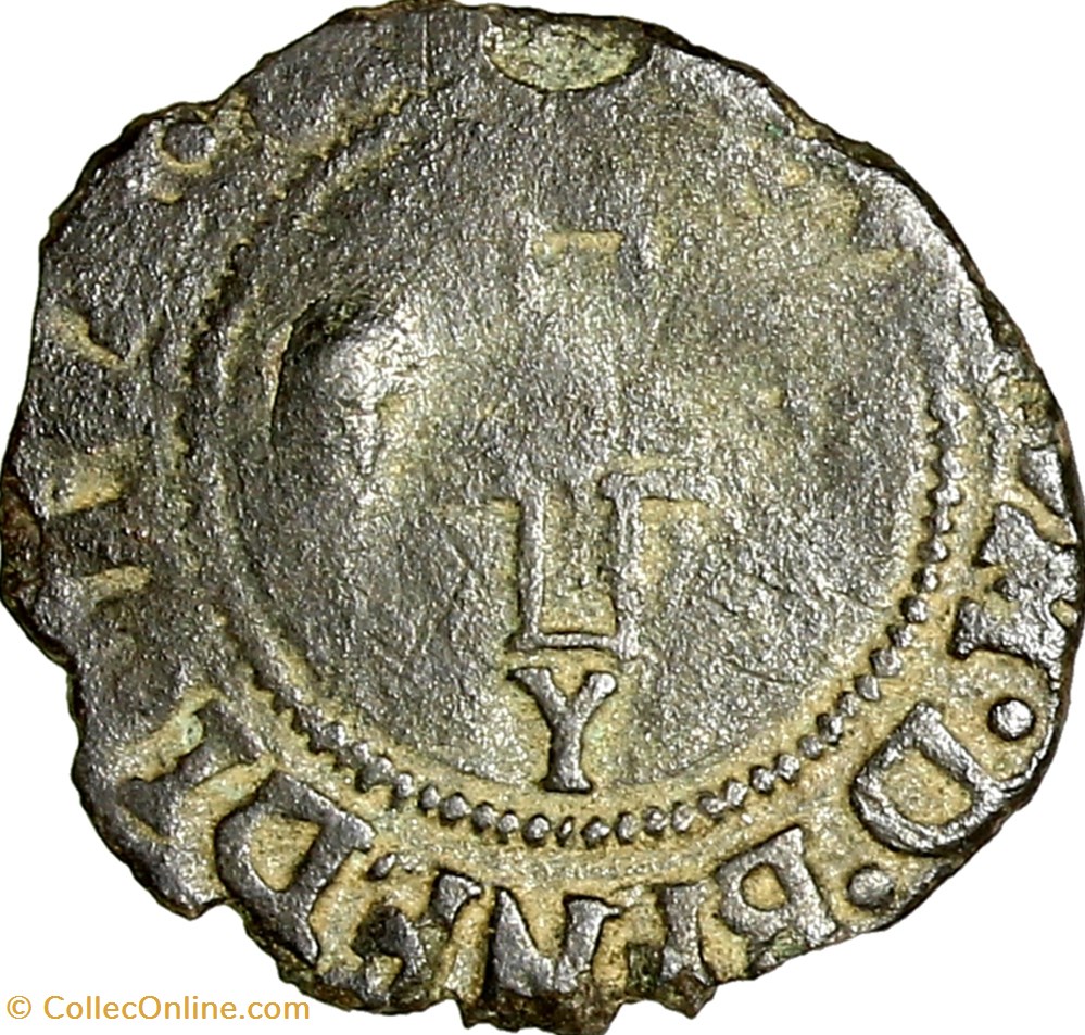 monnaies europe medievale france royales liard du dauphine a la croisette francois ier 1543 1547 romans