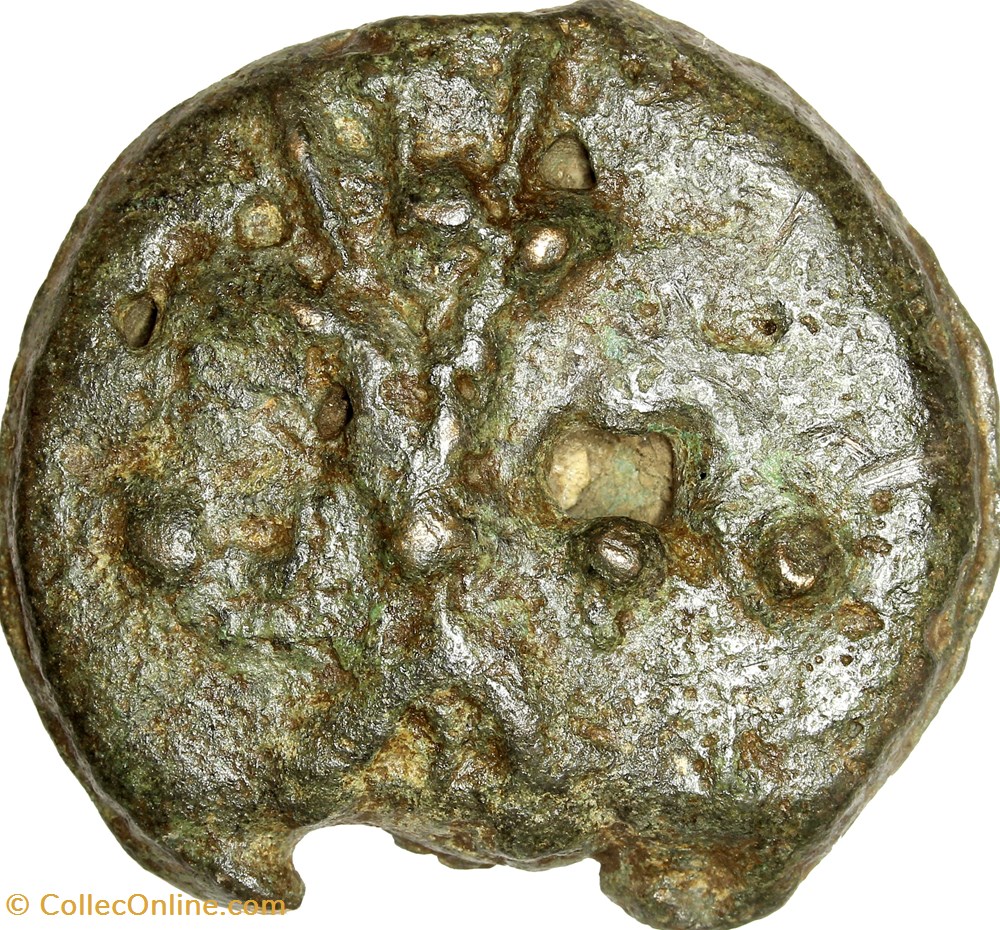 monnaies antiques romaines republicaines imperiales triens aes grave 280 276 ac rome or italy