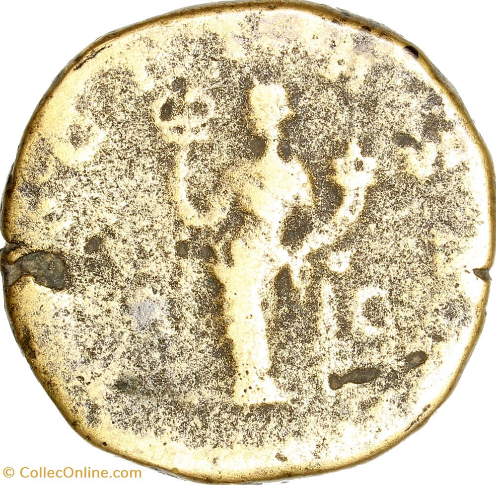 Sesterce de Julia Mamée, Felicitas, 228, Rome monnaies antiques romaines imperiales et republicaines sesterce de julia mamee felicitas 228 rome
