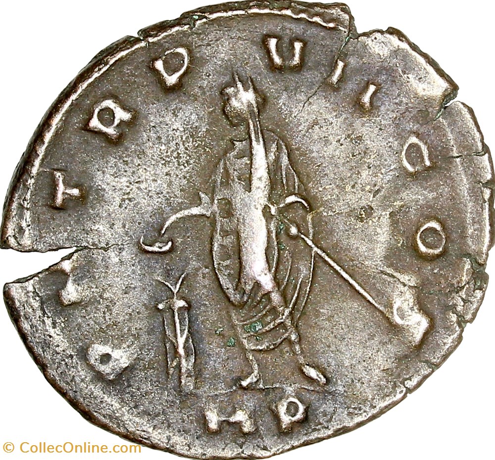 monnaies antiques romaines imperiales et republicaines antoninien de gallien gallien 267 milan