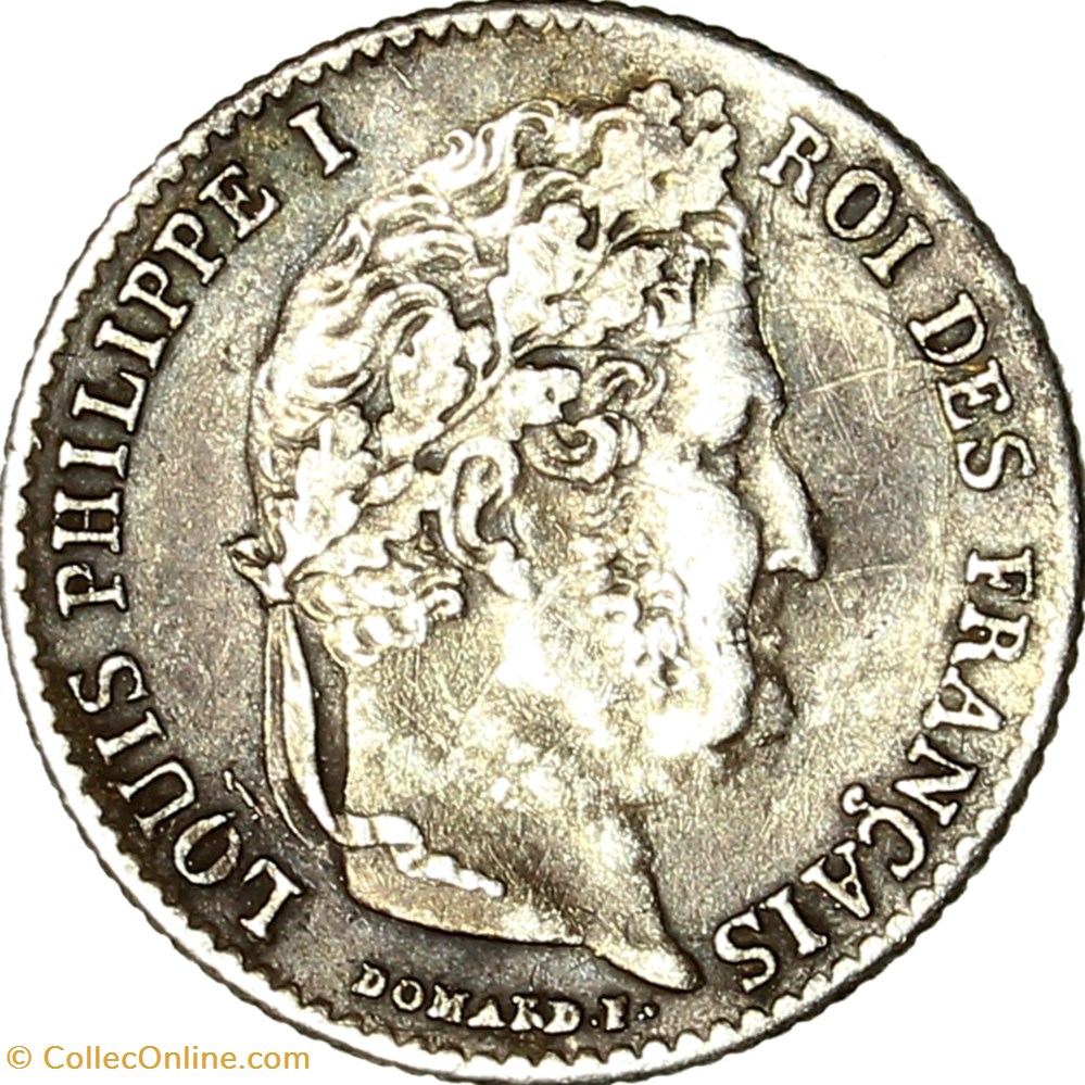 1/4 de franc, Louis-Philippe Ier, 1840, Paris monnaies monde france 1 4 de franc louis philippe ier 1840 paris