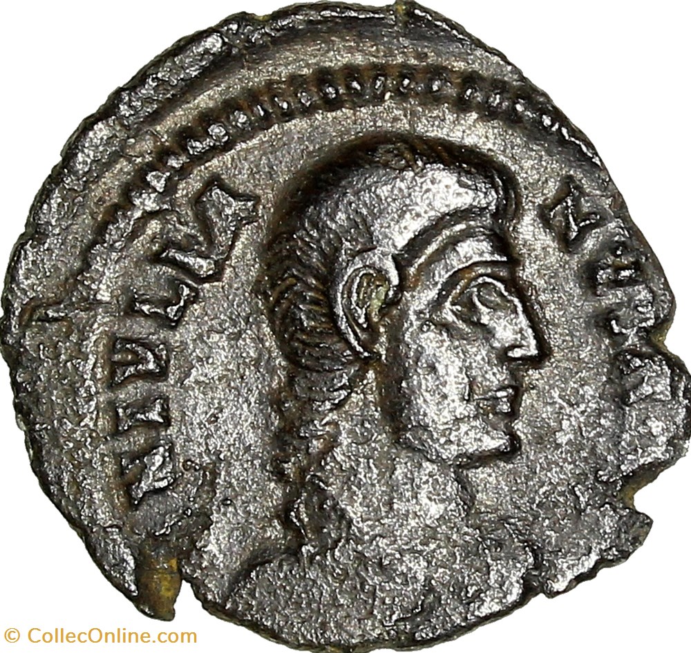 Maiorina réduite de Julien II césar, Julien II, 355-361, Sirmium monnaies antiques romaines imperiales et republicaines maiorina reduite de julien ii cesar julien ii 355 361 sirmium