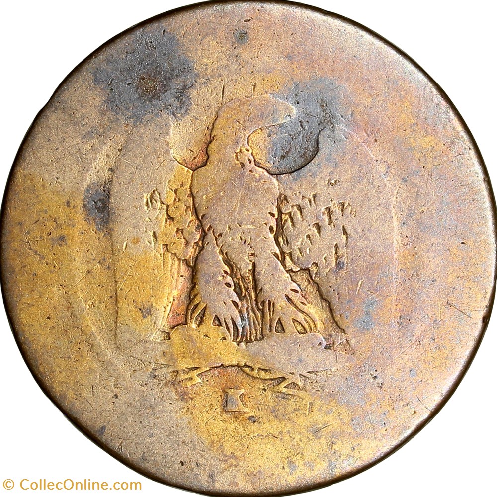 Dix centimes, tête nue, Napoléon III, 1857, Bordeaux monnaies monde france dix centimes tete nue napoleon iii 1857 bordeaux