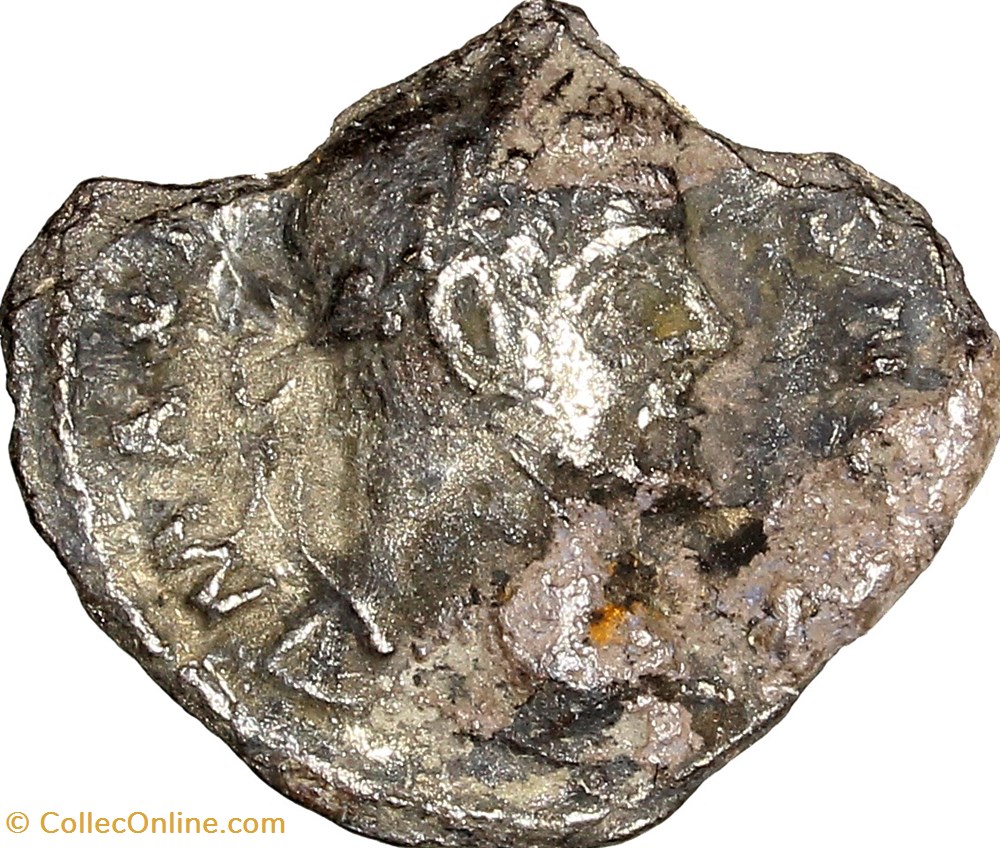 monnaies antiques romaines imperiales republicaines argenteus de galere cesar tetrarques 295 297 treves