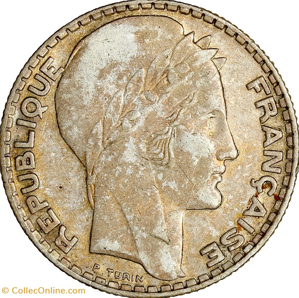 10 francs Turin, IIIe République, 1933 monnaies monde france 10 francs turin iiie republique 1933