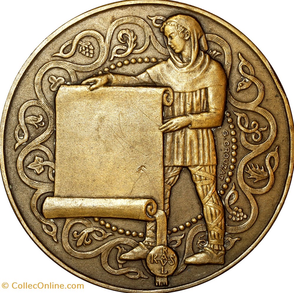 medailles france medaille de saint charlemagne apres 1930