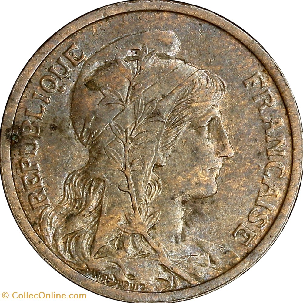 2 centimes Daniel-Dupuis, IIIe République, 1904 monnaies france modernes 2 centimes daniel dupuis iiie republique 1904