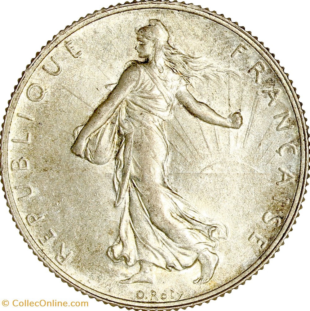 2 francs Semeuse, IIIe République, 1920 monnaies monde france 2 francs semeuse iiie republique 1920