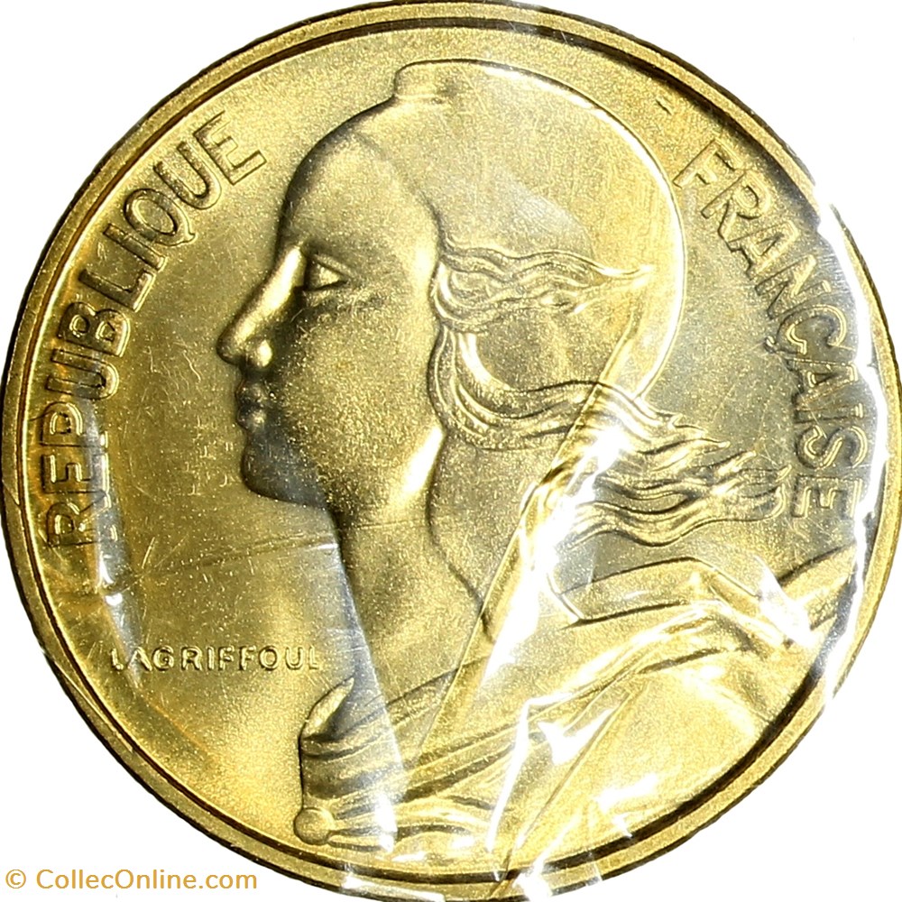 10 centimes Marianne, FDC, 1972 monnaies monde france 10 centimes marianne fdc 1972