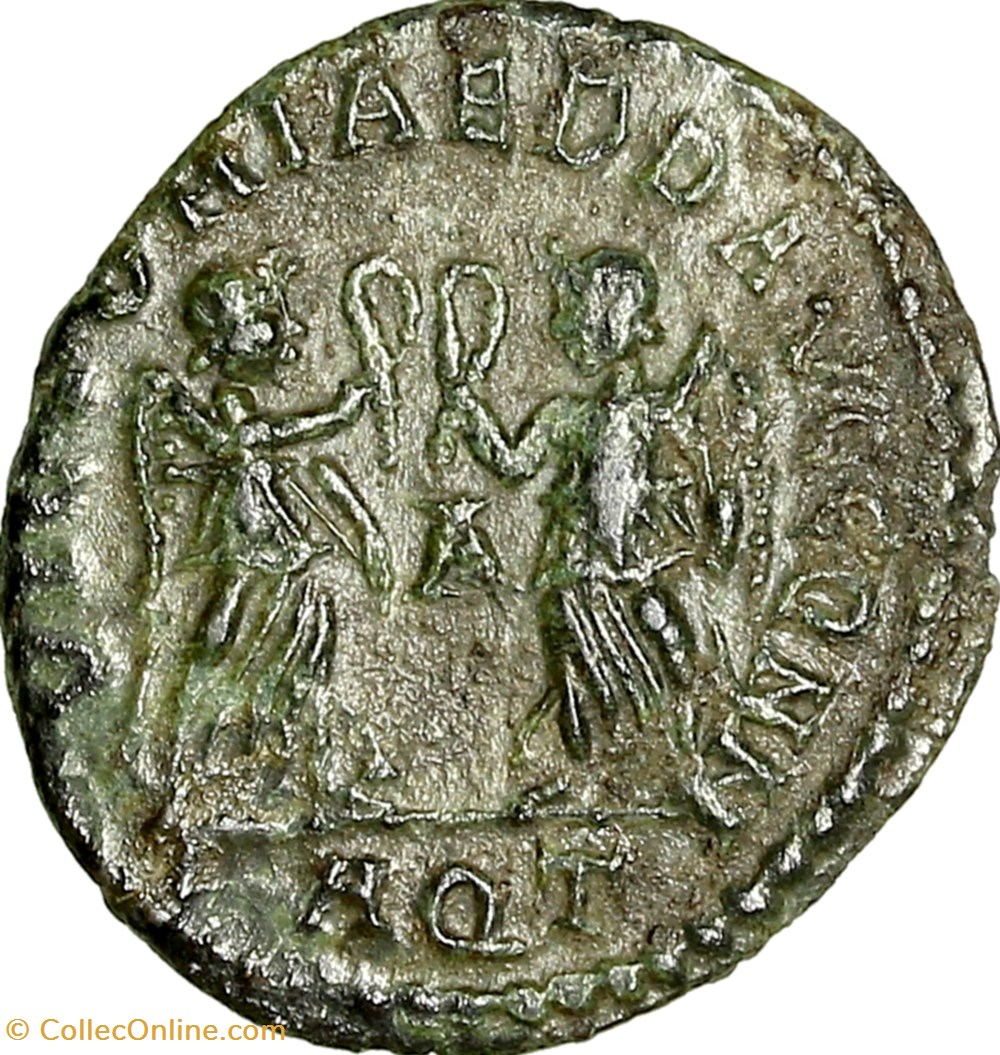 Centenionalis de Constans, Victoires, 347-348, Aquilée monnaies antiques romaines imperiales et republicaines centenionalis de constans victoires 347 348 aquilee