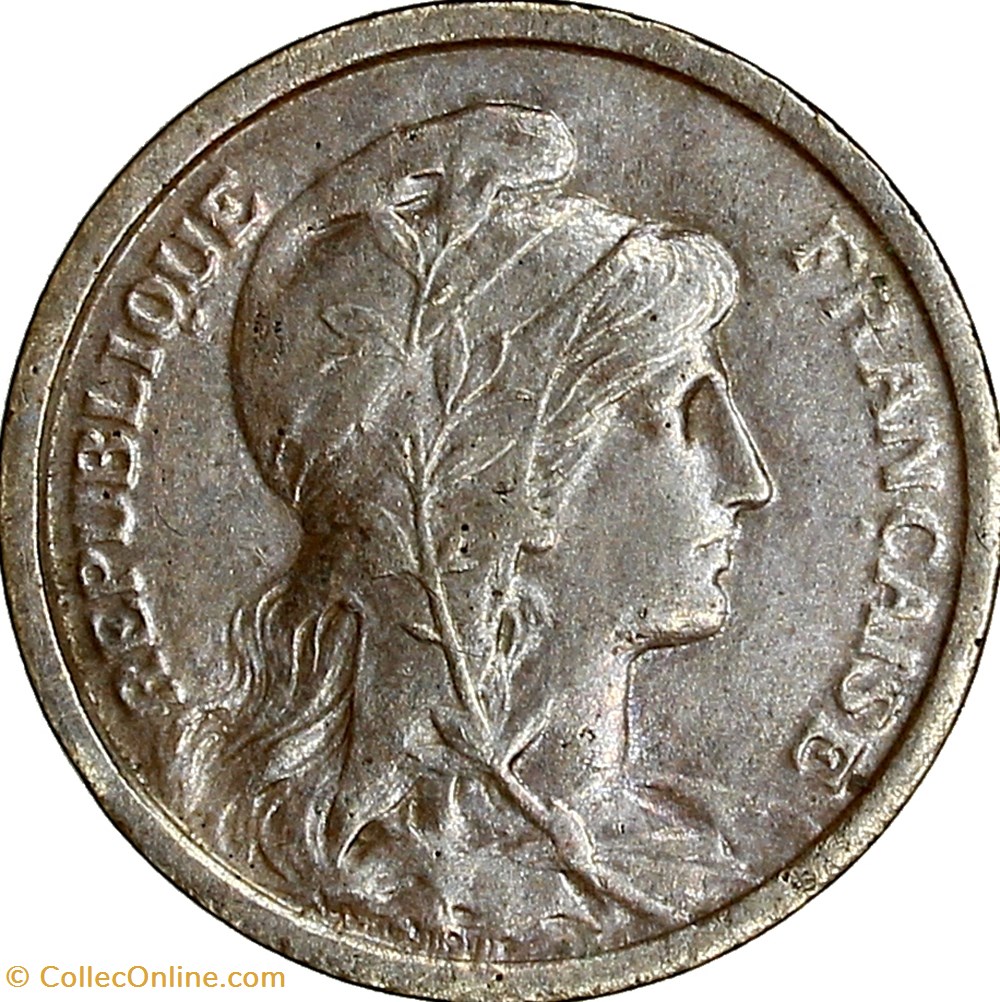 monnaies monde france 1 centime daniel dupuis iiie republique 1914